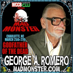 GEORGE A. ROMERO IS COMING TO GET YOU, MAD MONSTER PARTY 2016!