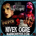 NIVEK OGRE returns to Charlotte, NC March 21st-23rd for the Mad Monster Party 2014!