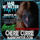 CHERIE CURRIE JOINS MAD MONSTER PARTY 2014! CH-CH-CH-CH-CH CHARLOTTE BOMB!