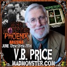 VINCENT BARRETT PRICE makes his FIRST CONVENTION APPEARANCE at MAD MONSTER PHOENIX 2014!